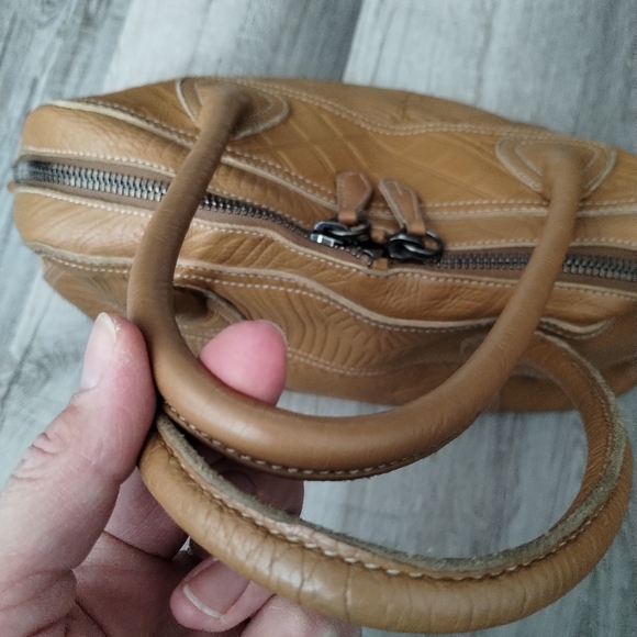 Prada Beige Leather Hand Bag - Picture 13 of 16